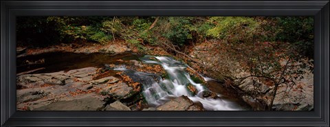Framed White Water The Great Smoky Mountains TN USA Print