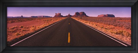 Framed Road Monument Valley  AZ USA Print