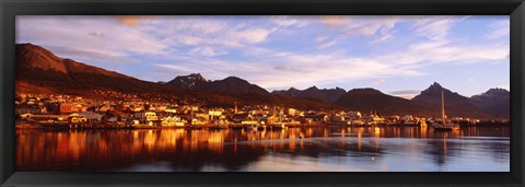 Framed Ushuaia Tierra del Fuego Argentina Print