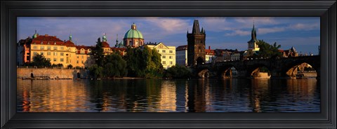 Framed Charles Bridge, Prague Czech Republic Print