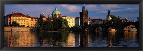 Framed Charles Bridge, Prague Czech Republic Print