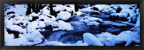 Framed Winter Yosemite National Park CA Print