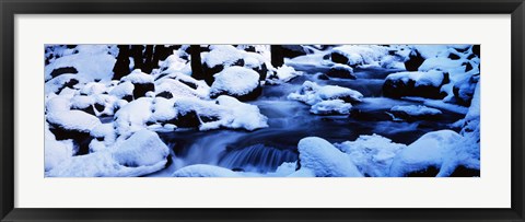 Framed Winter Yosemite National Park CA Print