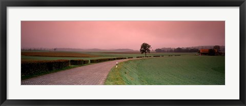 Framed Switzerland, country road Print