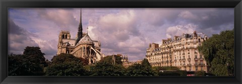 Framed France, Paris, Notre Dame Print