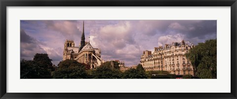 Framed France, Paris, Notre Dame Print