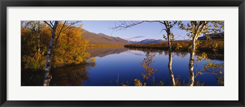 Framed Vistas River, Lapland, Sweden Print