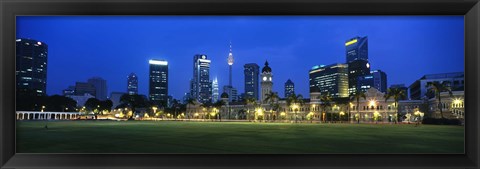 Framed Federal Secretariat Kuala Lumpur Malaysia Print