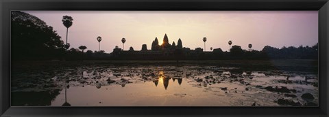 Framed Angkor Vat Cambodia Print