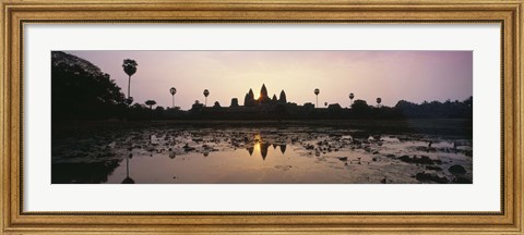 Framed Angkor Vat Cambodia Print