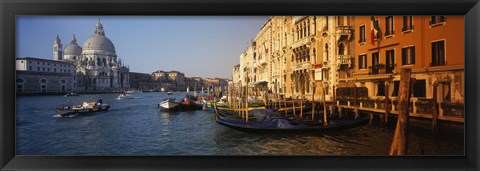 Framed Italy, Venice, Santa Maria della Salute, Grand Canal Print