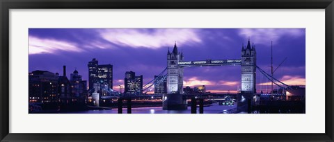 Framed Tower Bridge, Landmark, London, England, United Kingdom Print