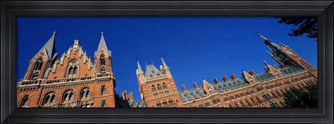 Framed St Pancras Railway Station London England Print