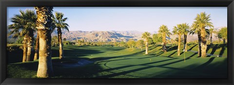 Framed Marriot Desert Spring CA, USA Print