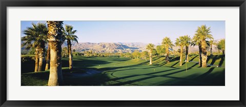 Framed Marriot Desert Spring CA, USA Print