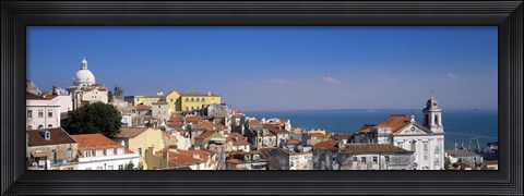 Framed Lisbon, Cityscape, Skyline, Portugal Print