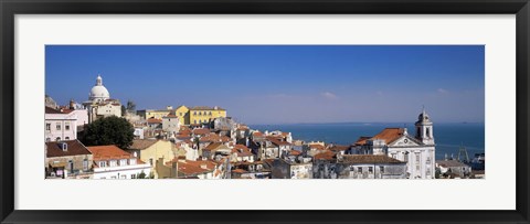 Framed Lisbon, Cityscape, Skyline, Portugal Print