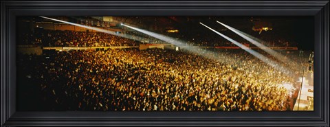 Framed Rock Concert Interior Chicago IL USA Print