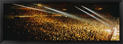 Framed Rock Concert Interior Chicago IL USA Print