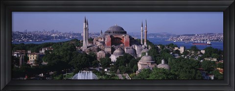 Framed Turkey, Istanbul, Hagia Sophia Print