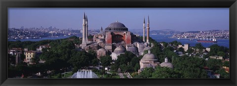 Framed Turkey, Istanbul, Hagia Sophia Print