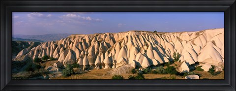 Framed Pinnacles, Goreme Valley, Cappadocia, Turkey Print