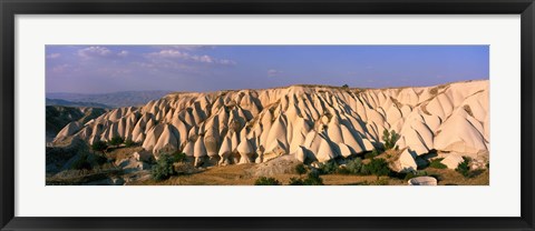 Framed Pinnacles, Goreme Valley, Cappadocia, Turkey Print