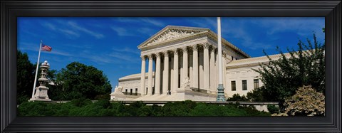 Framed US Supreme Court Building, Washington DC, District Of Columbia, USA Print