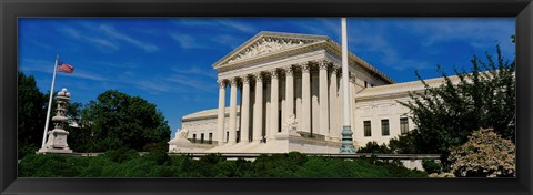 Framed US Supreme Court Building, Washington DC, District Of Columbia, USA Print