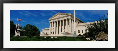 Framed US Supreme Court Building, Washington DC, District Of Columbia, USA Print