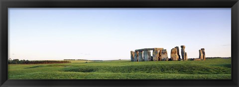 Framed Stonehenge Wiltshire England Print