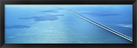 Framed Seven Miles Bridge Florida Keys FL USA Print