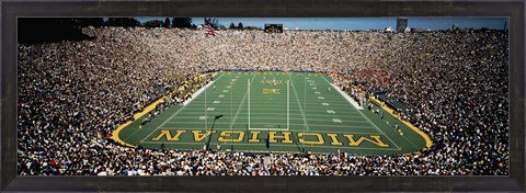 Framed University Of Michigan Stadium, Ann Arbor, Michigan, USA Print