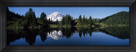 Framed Eunice Lake Mt Rainier National Park WA USA Print
