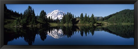 Framed Eunice Lake Mt Rainier National Park WA USA Print