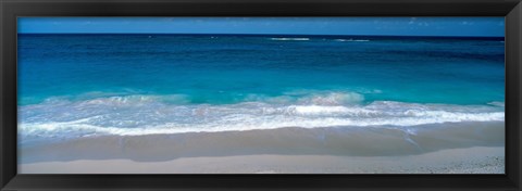 Framed Waters Edge Barbados Caribbean Print