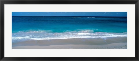 Framed Waters Edge Barbados Caribbean Print