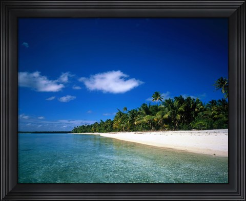 Framed Tahiti French Polynesia Print