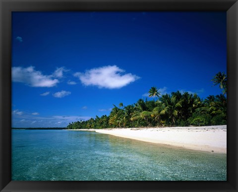 Framed Tahiti French Polynesia Print