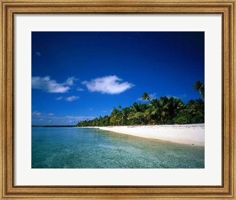 Framed Tahiti French Polynesia Print