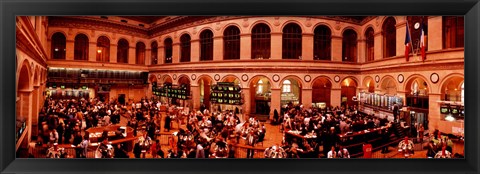 Framed France, Paris, Bourse Stock Exchange Print