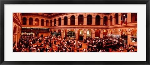 Framed France, Paris, Bourse Stock Exchange Print