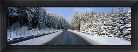 Framed Road, Hochwald, Germany Print