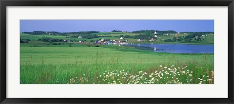 Framed French River, Prince Edward Island, Canada Print