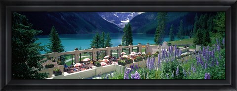 Framed Lake Louise, Alberta, Canada Print
