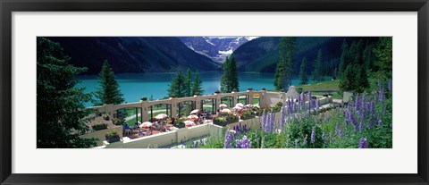 Framed Lake Louise, Alberta, Canada Print