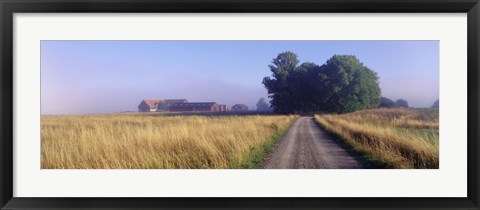 Framed Road Sweden Print