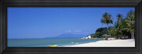 Framed South China Sea Malaysia Print