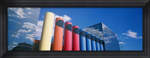 Framed Modern Architecture, Columbia, South Carolina, USA Print