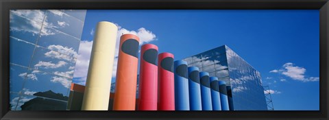 Framed Modern Architecture, Columbia, South Carolina, USA Print